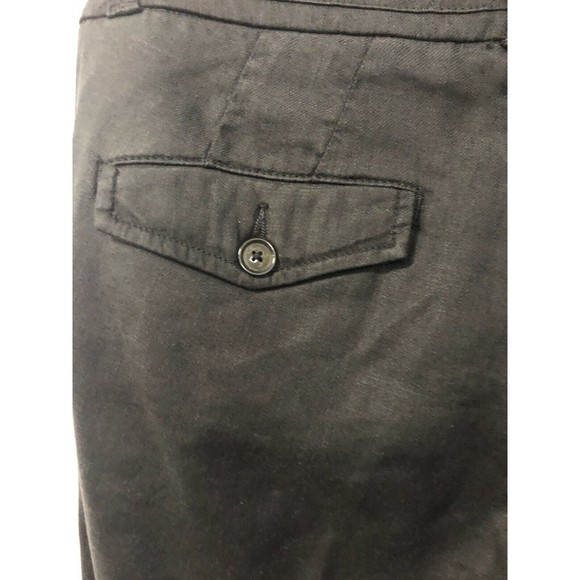 Level 99 Women's Pants Gray Linen Blend Size 25 P - Picture 4 of 9